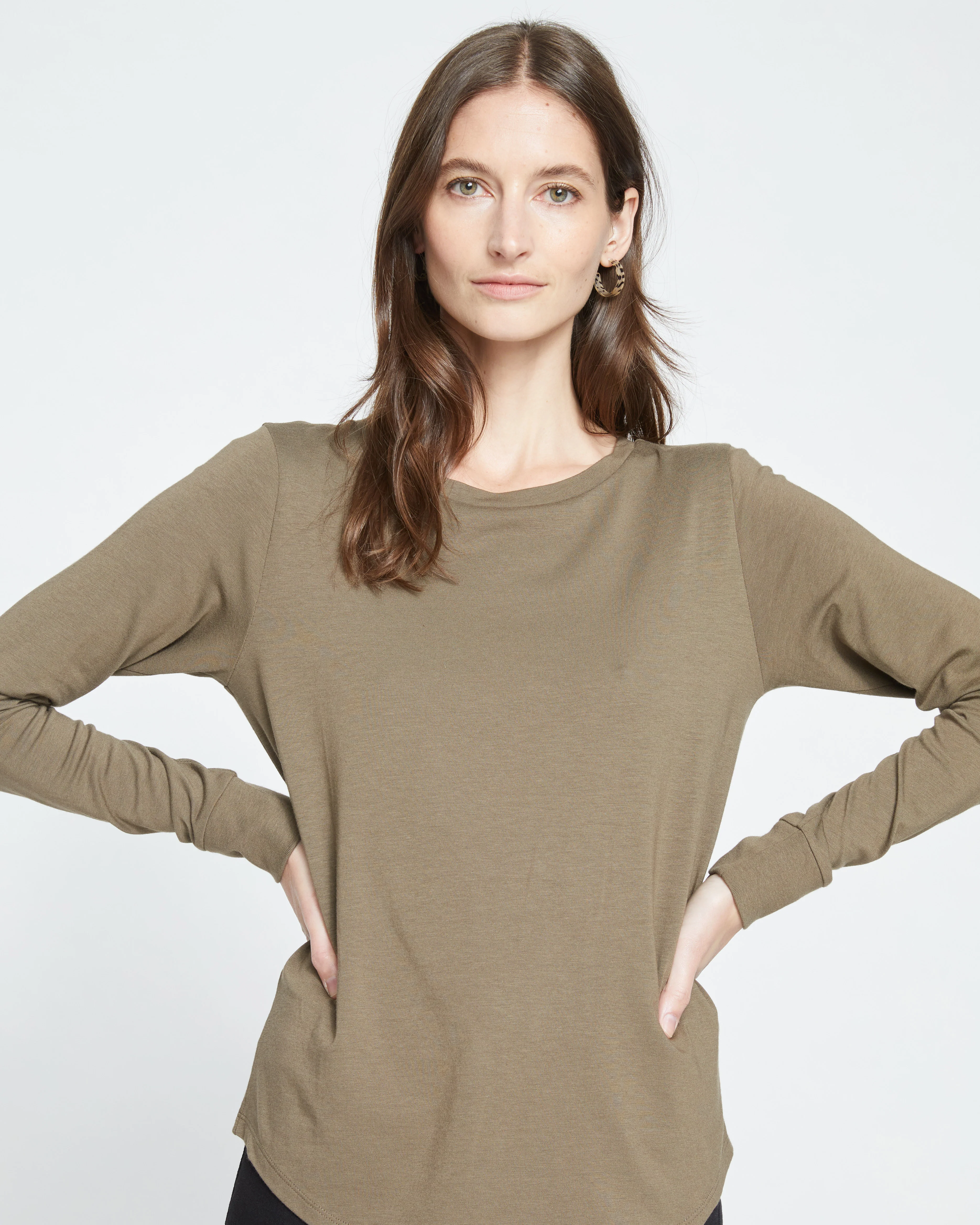Long Sleeve Tee Rex - Crocodile