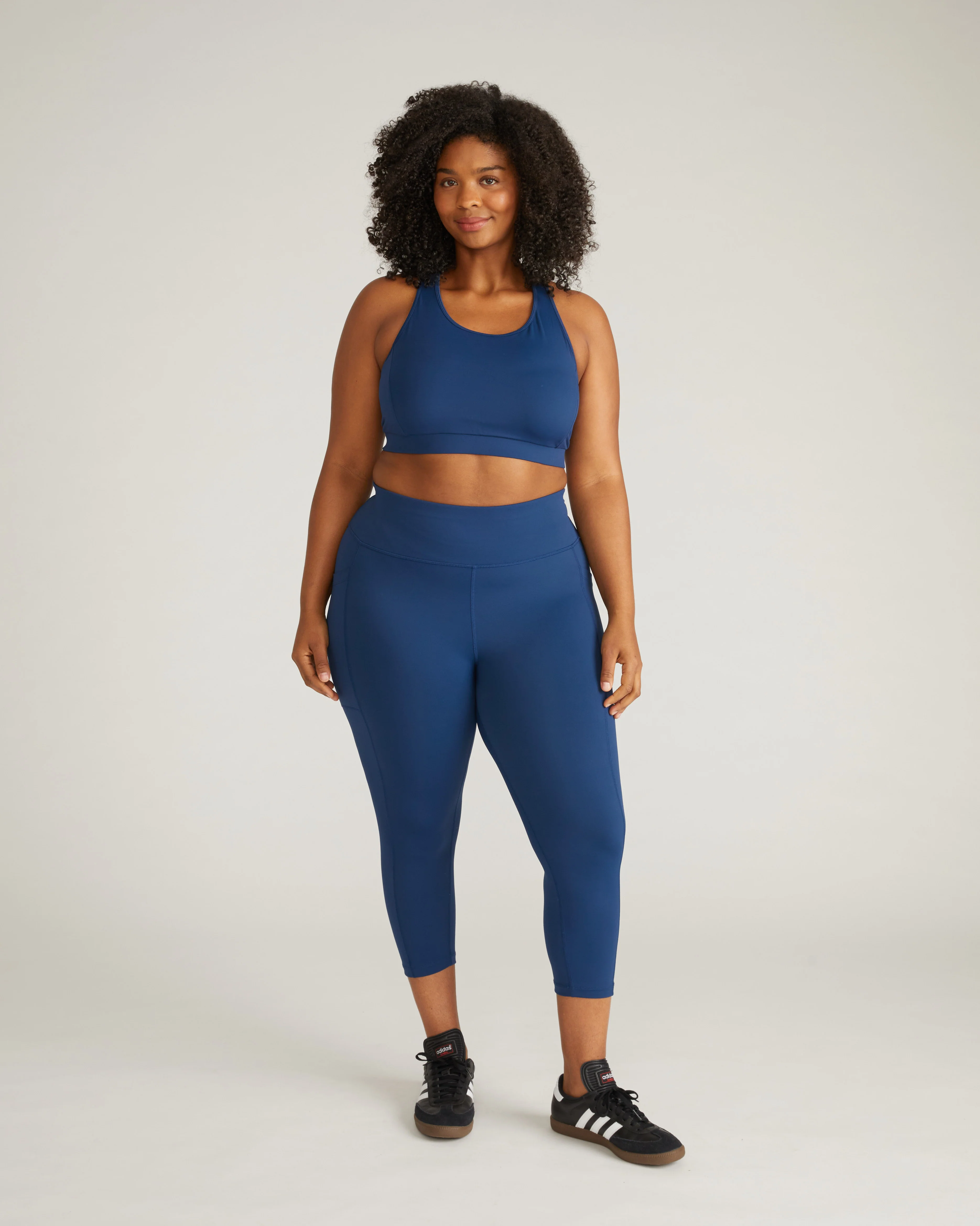 Next-to-Naked Racerback Sports Bra - Pageant Blue - Image 2