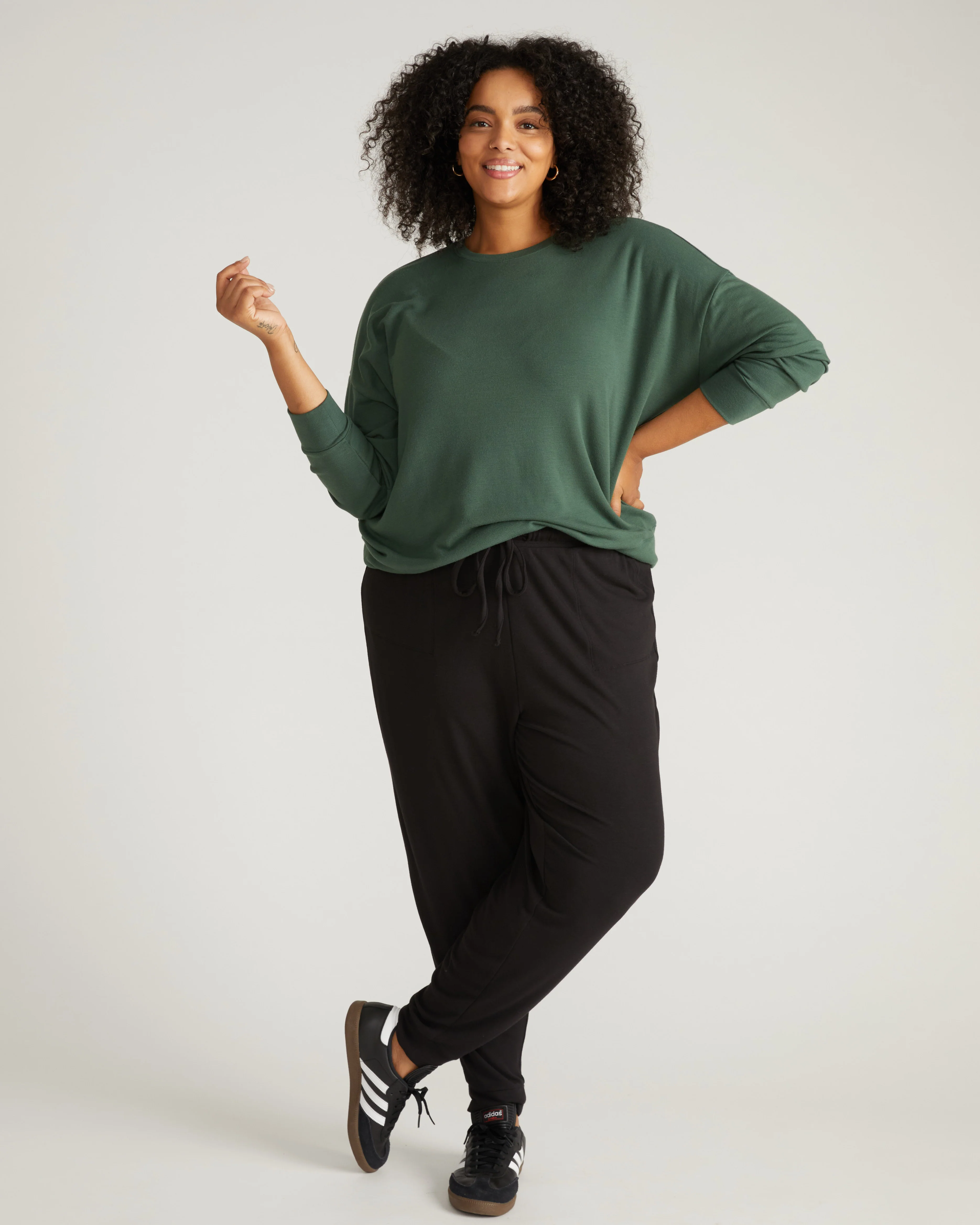 TravelKnit Signature Jogger Pants - Black - Image 2