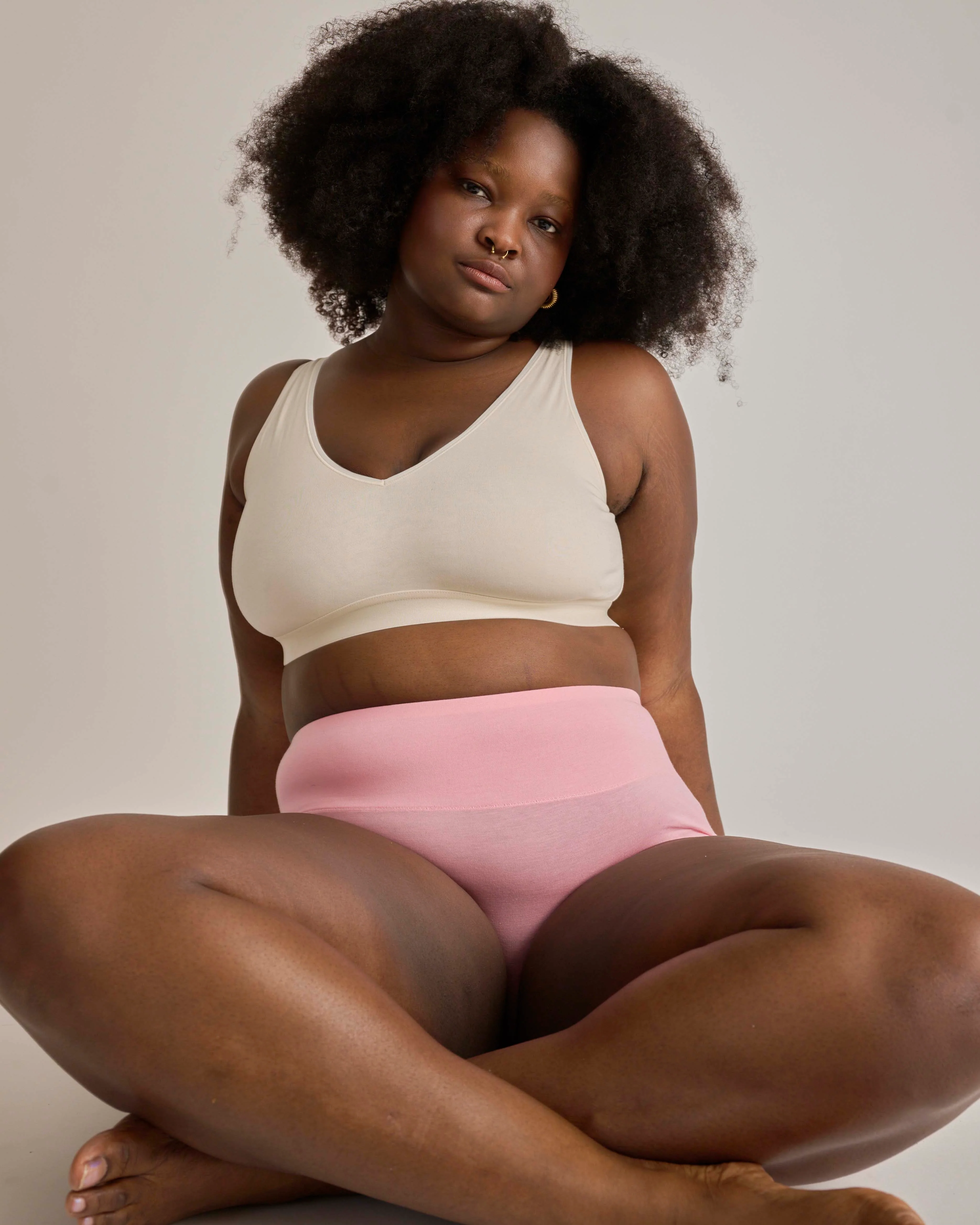 UltimateS 2-Pack Full Coverage High Rise Brief - Melon/Pink - Image 3