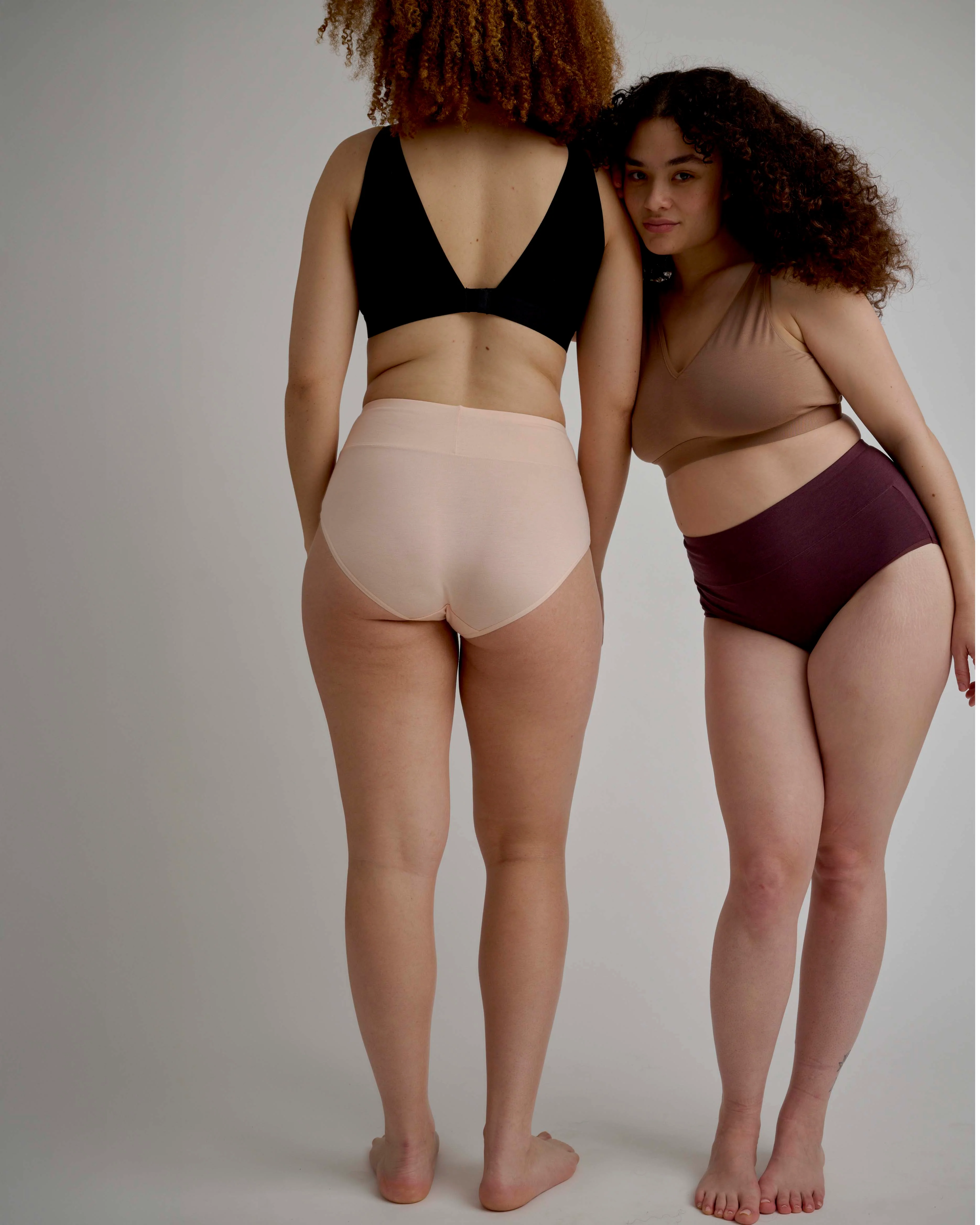 UltimateS Full Coverage High Rise Brief - Peach - Image 9